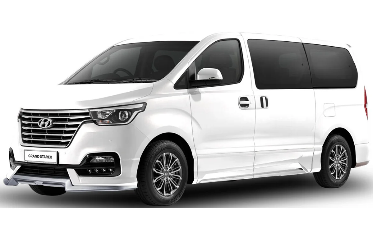 Hyundai Starex MPV vehicle option for airport transfer passengers